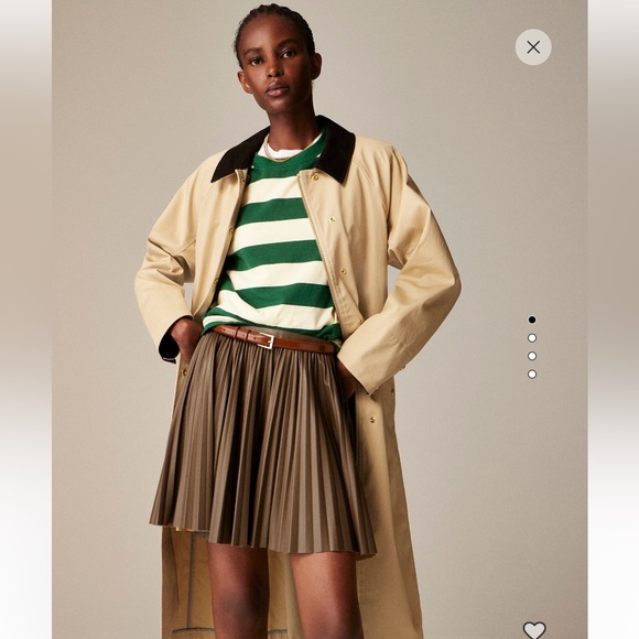 J. Crew Swingy pleated mini skirt in faux leather,All Products : American Fashion Style Bags On Sale
